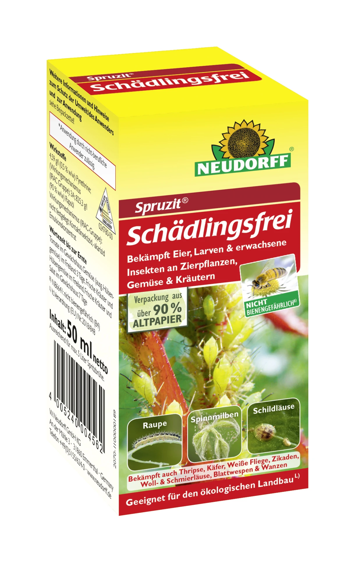 Spruzit Schädlingsfrei (50 Ml) | Pflanzenschutz & Dünger Von Neudorff 3 Spruzit Schädlingsfrei (50 Ml) | Pflanzenschutz & Dünger Von Neudorff