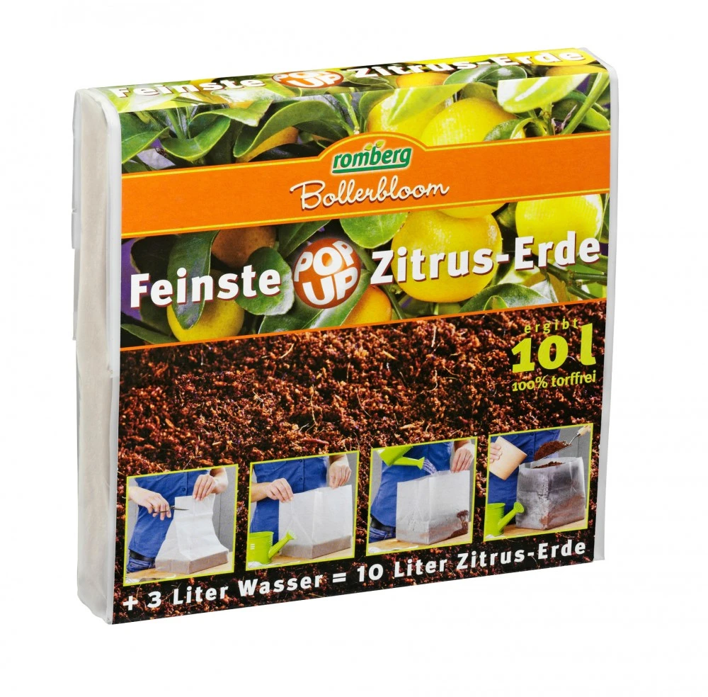 POP UP Zitruspflanzenerde (für 10 L) | Kokoserde Von Romberg 3 POP UP Zitruspflanzenerde (für 10 L) | Kokoserde Von Romberg