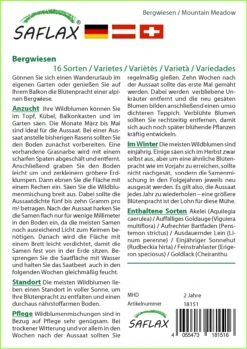 Bergwiesen | Wildblumensamen Von Saflax