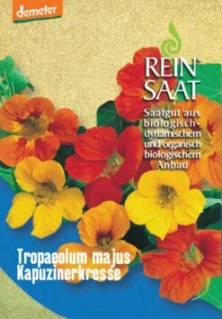 Kapuzinerkresse | BIO Kapuzinerkressesamen Von Reinsaat