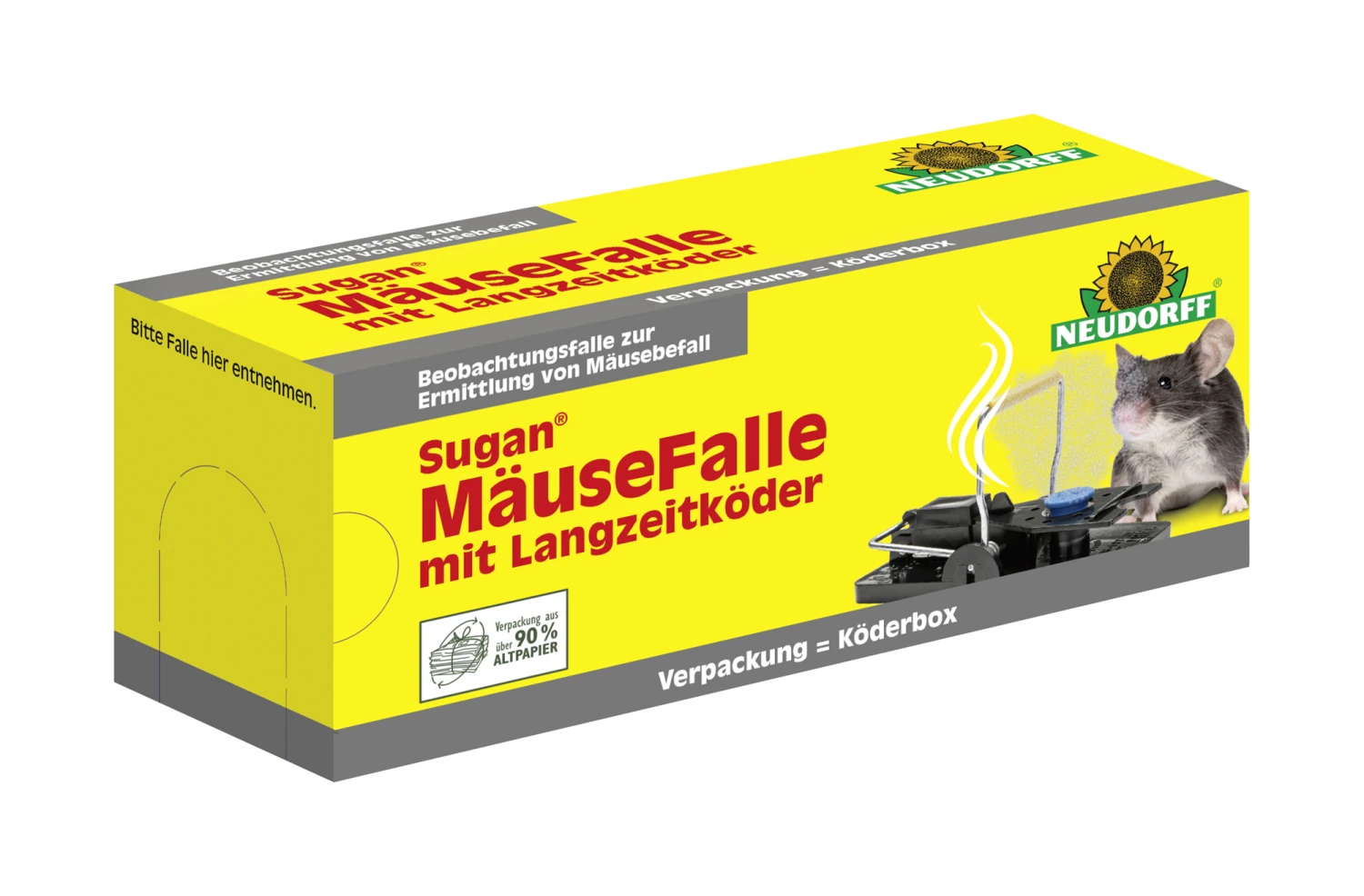 Sugan MäuseFalle Mit Langzeitköder | Fallen Und Fernhaltemittel Von Neudorff 3 Sugan MäuseFalle Mit Langzeitköder | Fallen Und Fernhaltemittel Von Neudorff