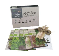 Beet-Box "Kräutergarten" | BIO Kräutersamen-Sets Von Samen Maier -Elho Compo Geschaft 536642 BIO Beet Box Kraeutergarten MHD 12 2021 BB02 sm 0
