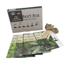 Beet-Box "Für Hobby-Franzosen" | BIO Kräutersamen-Sets Von Samen Maier 10 Beet-Box "Für Hobby-Franzosen" | BIO Kräutersamen-Sets Von Samen Maier -Elho Compo Geschaft 536705 BIO Beet Box Fuer Hobby Franzosen MHD 12 2021 BB05 sm 0