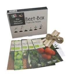 Beet-Box &quot;Für Teilzeit-Italiener&quot; | BIO Gemüsesamen-Sets Von Samen Maier -Elho Compo Geschaft 536706 BIO Beet Box Fuer Teilzeit Italiener BB06 sm 0