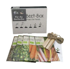 Beet-Box &quot;Für Die Gartenfee&quot; | BIO Gemüsesamen-Sets Von Samen Maier -Elho Compo Geschaft 536709 BIO Beet Box Fuer die Gartenfee BB11 sm 0
