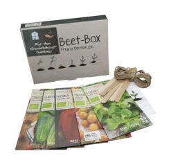 Beet-Box &quot;Für Den Gewächshausgärtner&quot; | BIO Gemüsesamen-Sets Von Samen Maier -Elho Compo Geschaft 536712 BIO Beet Box Fuer den Gewaechshausgaertner BB14 sm 0