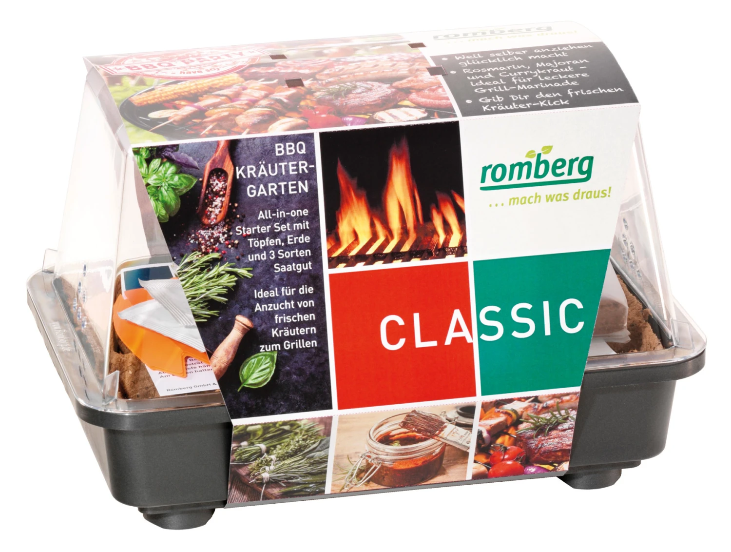 Gewächshaus BBQ-Kräutergarten | Zimmergewächshaus Von Romberg 3 Gewächshaus BBQ-Kräutergarten | Zimmergewächshaus Von Romberg