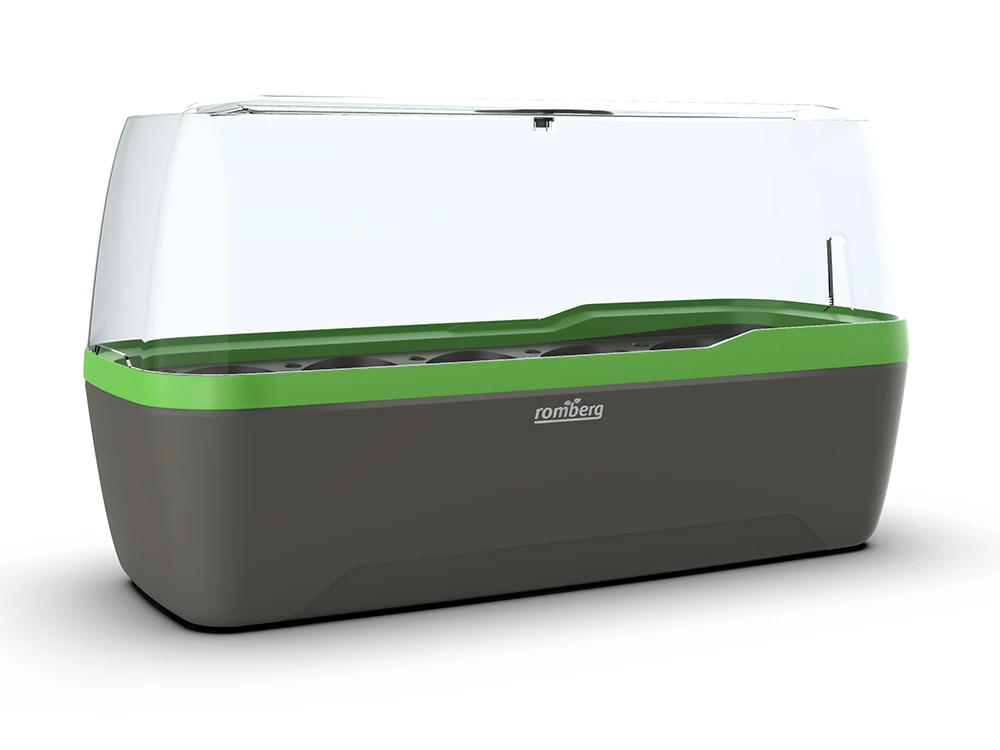 BoQube Gewächshaus & Pflanzkasten L Anthrazit-grün | Zimmergewächshäuser Von Romberg 5 BoQube Gewächshaus & Pflanzkasten L Anthrazit-grün | Zimmergewächshäuser Von Romberg – Bild 3