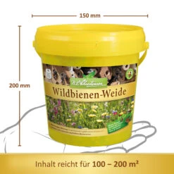 Wildbienen - Weide Im 1 L Eimer | Bienenwiese Von N.L. Chrestensen 11 Wildbienen - Weide Im 1 L Eimer | Bienenwiese Von N.L. Chrestensen -Elho Compo Geschaft 540519 Wildbienen Weide im 1 l Eimer 6