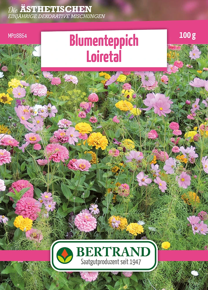 Blumenwiese Blumenteppich Loiretal (100 G) | Blumensamen Von Bertrand 3 Blumenwiese Blumenteppich Loiretal (100 G) | Blumensamen Von Bertrand