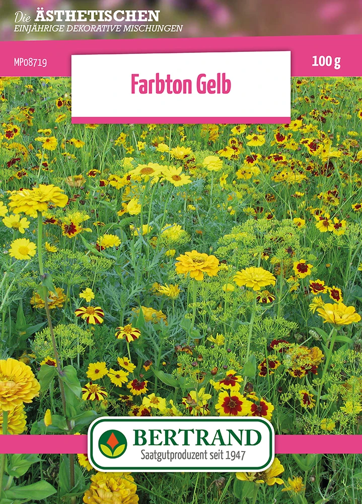 Blumenwiese Farbton Gelb (100 G) | Blumensamen Von Bertrand 3 Blumenwiese Farbton Gelb (100 G) | Blumensamen Von Bertrand