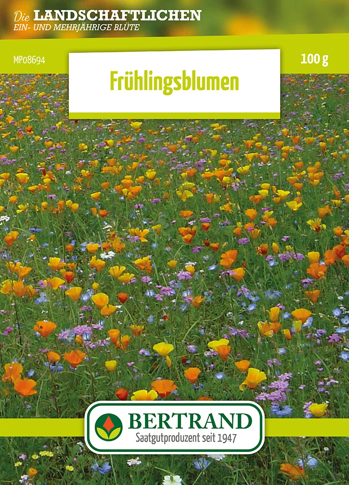 Blumenwiese Frühlingsblumen (100 G) | Blumensamen Von Bertrand 3 Blumenwiese Frühlingsblumen (100 G) | Blumensamen Von Bertrand