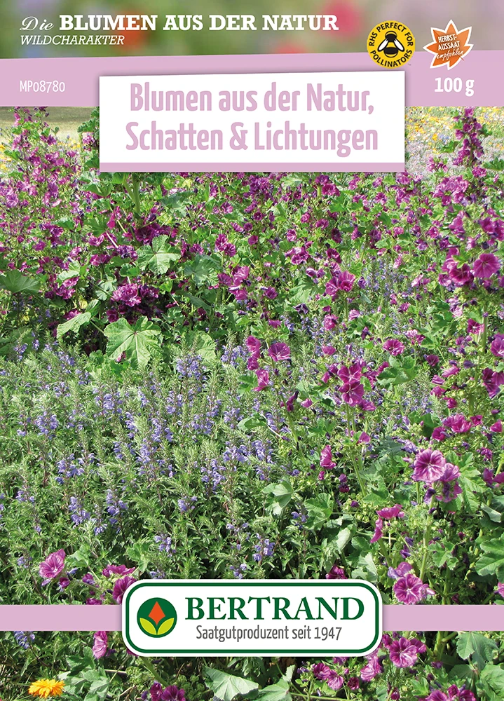 Blumenwiese Staudenmischung Für Schatten & Lichtungen (100 G) | Blumensamen Von Bertrand 3 Blumenwiese Staudenmischung Für Schatten & Lichtungen (100 G) | Blumensamen Von Bertrand