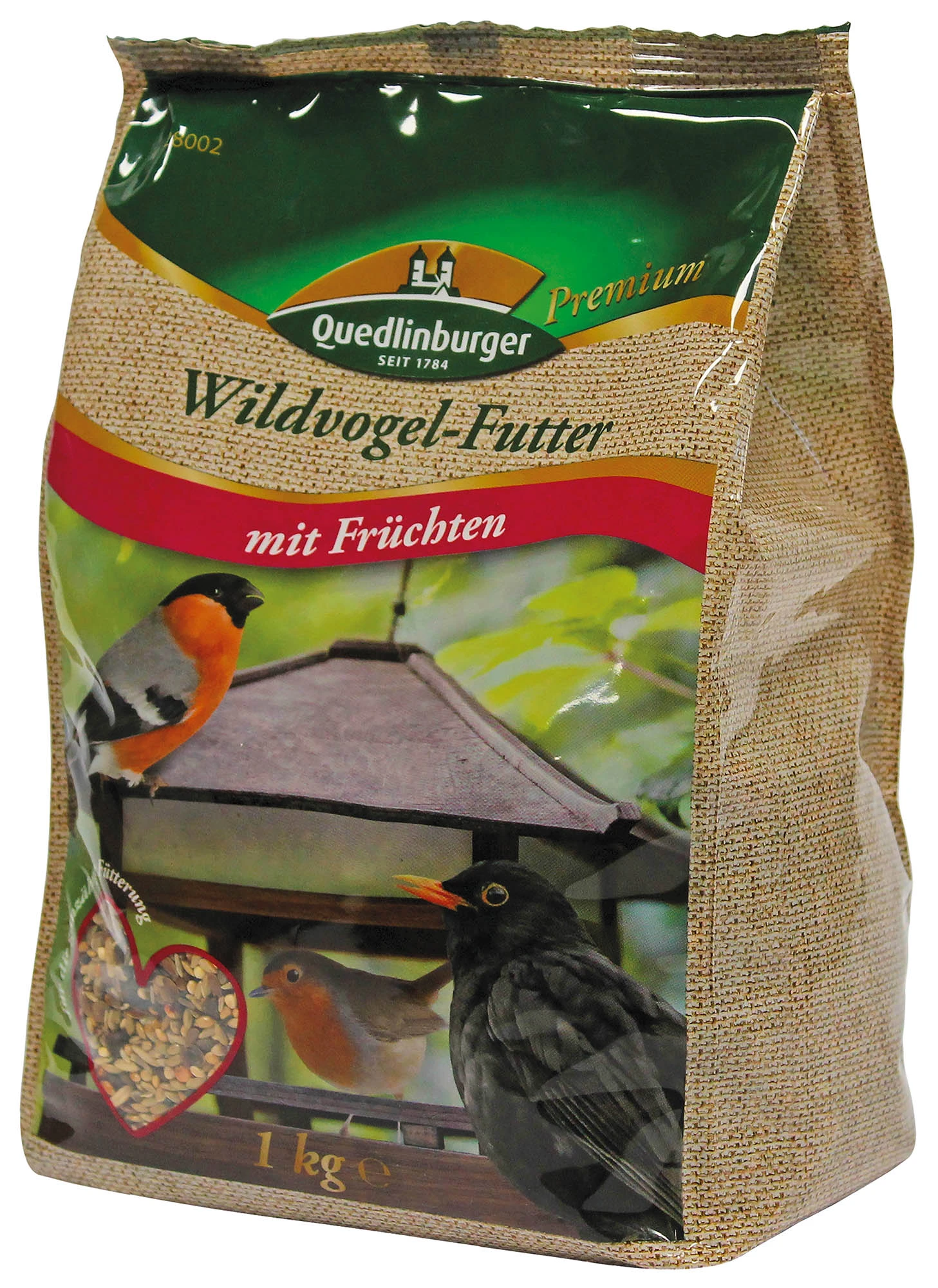 Wildvogelfutter Mit Früchten (1 Kg) | Wildvogelfutter Von Quedlinburger 3 Wildvogelfutter Mit Früchten (1 Kg) | Wildvogelfutter Von Quedlinburger