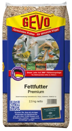 Fettfutter Premium (2,5 Kg) | Fettfutter Von GEVO