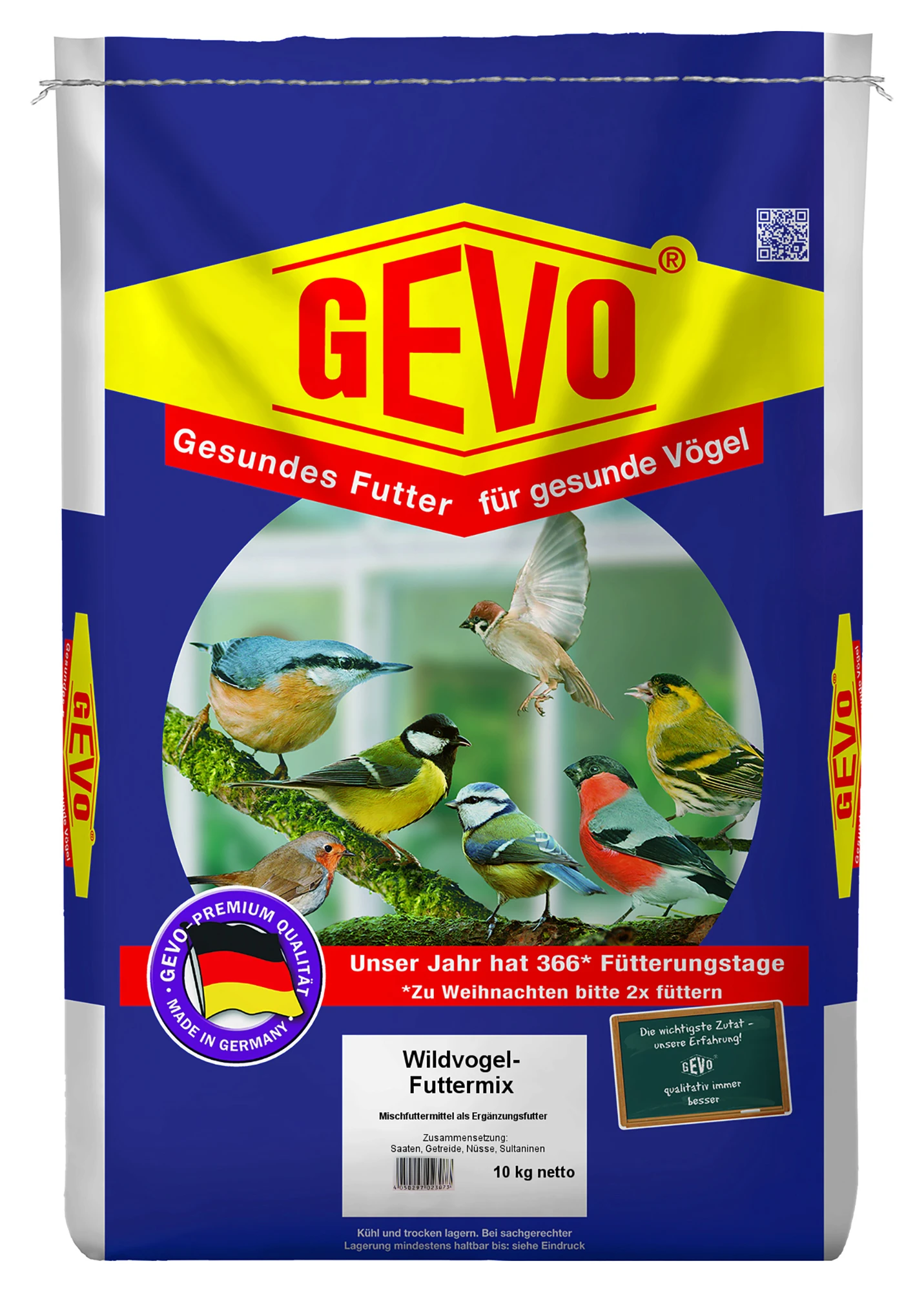 Wildvogel-Futtermix (10 Kg) | Futtermix Von GEVO 3 Wildvogel-Futtermix (10 Kg) | Futtermix Von GEVO