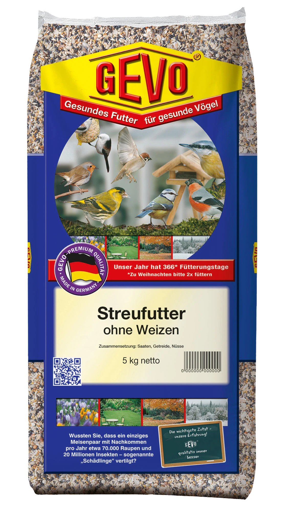 Streufutter Ohne Weizen (5 Kg) | Streufutter Von GEVO 3 Streufutter Ohne Weizen (5 Kg) | Streufutter Von GEVO
