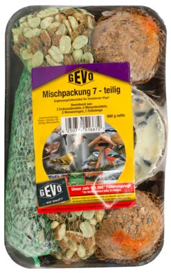 Mischpackung 7-teilig (600 G) | Vogelfuttermischung Von GEVO