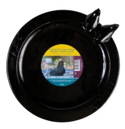 Vogeltränke Rund Schwarz | Wassertränke Von Buzzy Birds