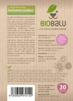 Saatgutmischung Sommerzauber (30 G) | Bienenwiese Von Biobalu 11 Saatgutmischung Sommerzauber (30 G) | Bienenwiese Von Biobalu -Elho Compo Geschaft 547420 Bienenweide Sommerzauber 30 g 2