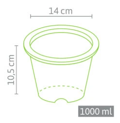 10,5 X 14 Cm Anzuchttopf NT Rund (484 Stück) | Anzuchttöpfe Von Fertil -Elho Compo Geschaft 548141 10 5 x 14 cm Anzuchttoepfe rund 484 Stueck 593 C 2