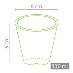 6 X 6 Cm Anzuchttopf Rund (2520 Stück) | Anzuchttöpfe Von Fertil -Elho Compo Geschaft 548145 6 x 6 cm Anzuchttoepfe rund 2520 Stueck 505 C 1 2