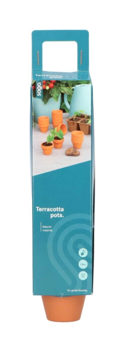 4 X 4,8 Cm Terracotta Töpfe (12 Stück) | Anzuchttöpfe Von Sogo -Elho Compo Geschaft 548517 4 x 4 8 cm Terracotta Toepfe 12 Stueck 887320 sg 0