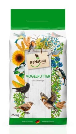 Geschälte Sonnenblumenkerne (25 Kg) | Vogelfutter Von ReNatura