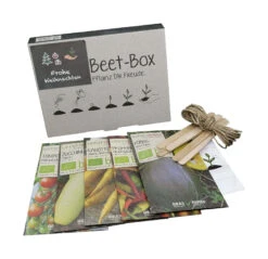 Beet - Box Frohe Weihnachten | BIO Gemüsesamen-Sets Von Samen Maier -Elho Compo Geschaft 549613 BIO Beet Box Frohe Weihnachten MHD 02 2022 BB28 sm 0