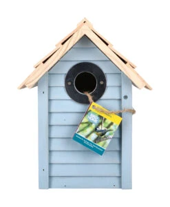 Nistkasten Im Beach Look (Blau) | Vogelhäuser Von Bûten Birds -Elho Compo Geschaft 549699 Nistkasten im Beach Look Blau 889143 bb 1