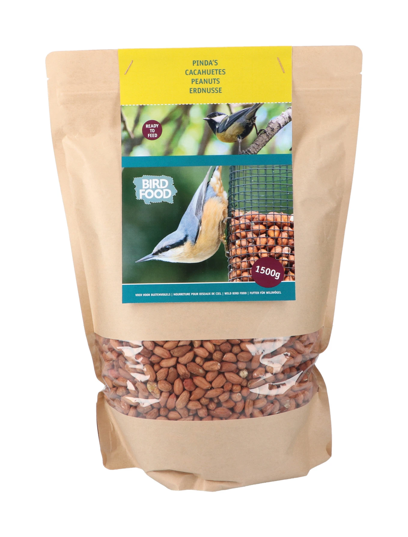 Erdnüsse (1,5 Kg) | Gartenvogelfutter Von Bûten Birds 3 Erdnüsse (1,5 Kg) | Gartenvogelfutter Von Bûten Birds