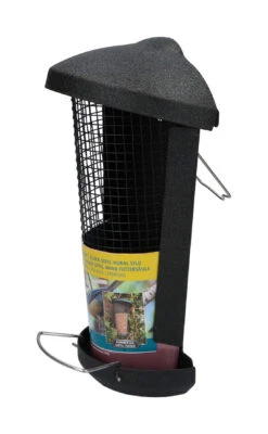 Blacksteel Wand Futtersäule Für Erdnuss | Vogelzubehör & Vogelbedarf Von Bûten Birds