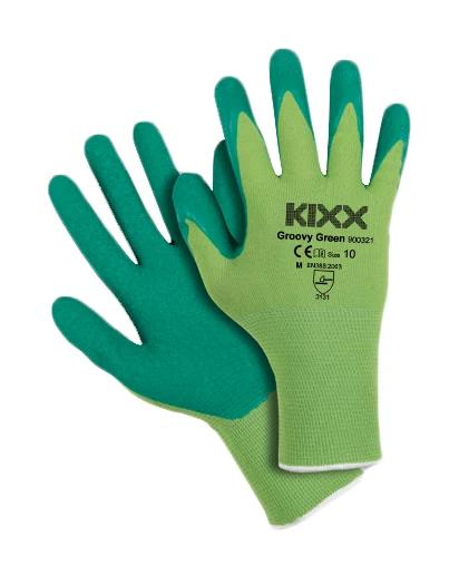 Handschuh Groovy Grün (Größe 10) | Gartenhandschuhe Von Kixx 3 Handschuh Groovy Grün (Größe 10) | Gartenhandschuhe Von Kixx