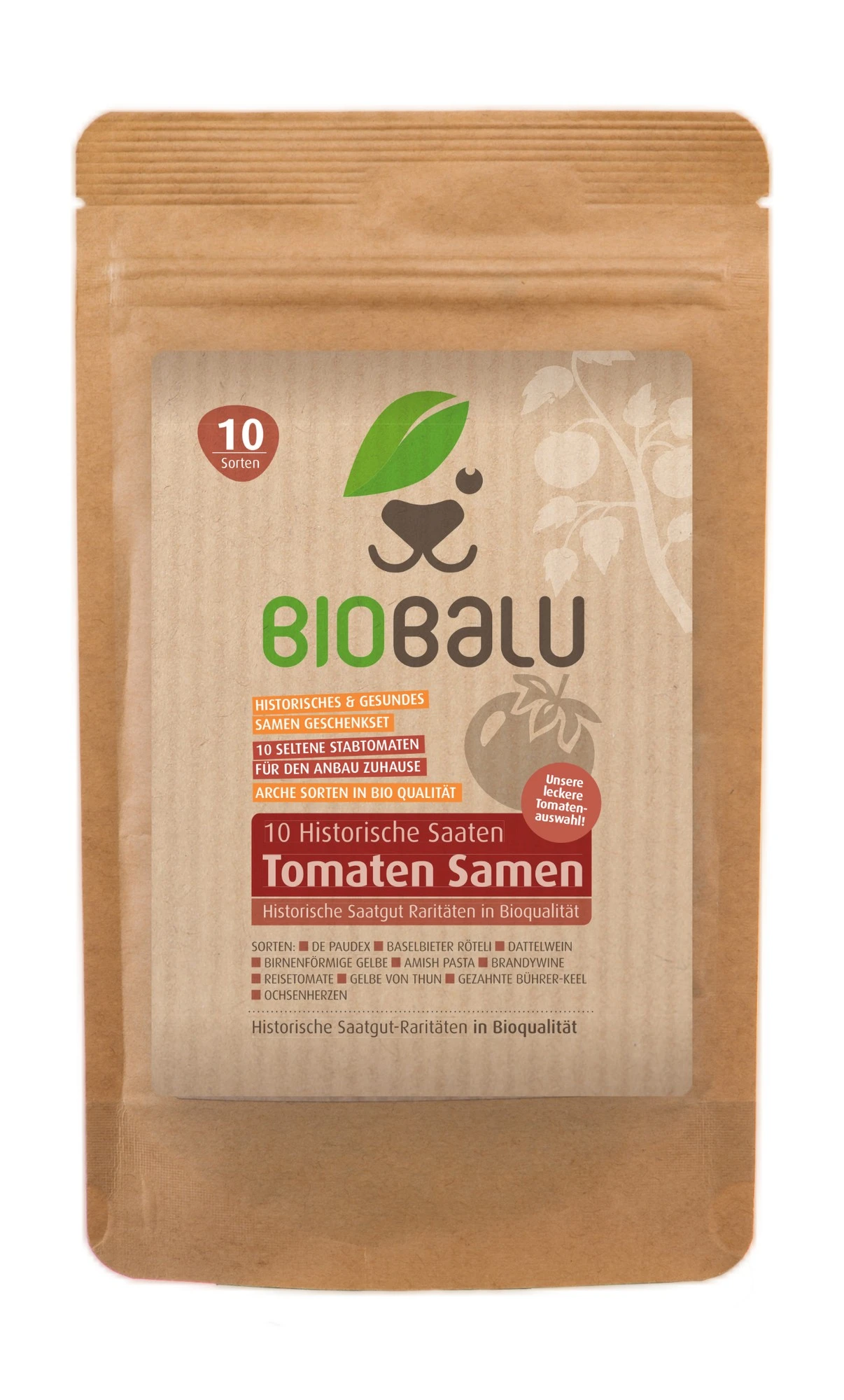 Tomatensamen 10 Alte Sorten Set | BIO Gemüsesamen-Sets Von Biobalu 7 Tomatensamen 10 Alte Sorten Set | BIO Gemüsesamen-Sets Von Biobalu – Bild 5