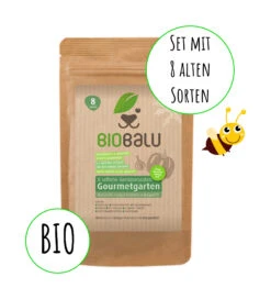 Gourmetgarten 8 Alte Sorten Set | BIO Gemüsesamen-Sets Von Biobalu -Elho Compo Geschaft 550615 BIO Gourmetgarten 8 Alte Sorten Set BB1009 2