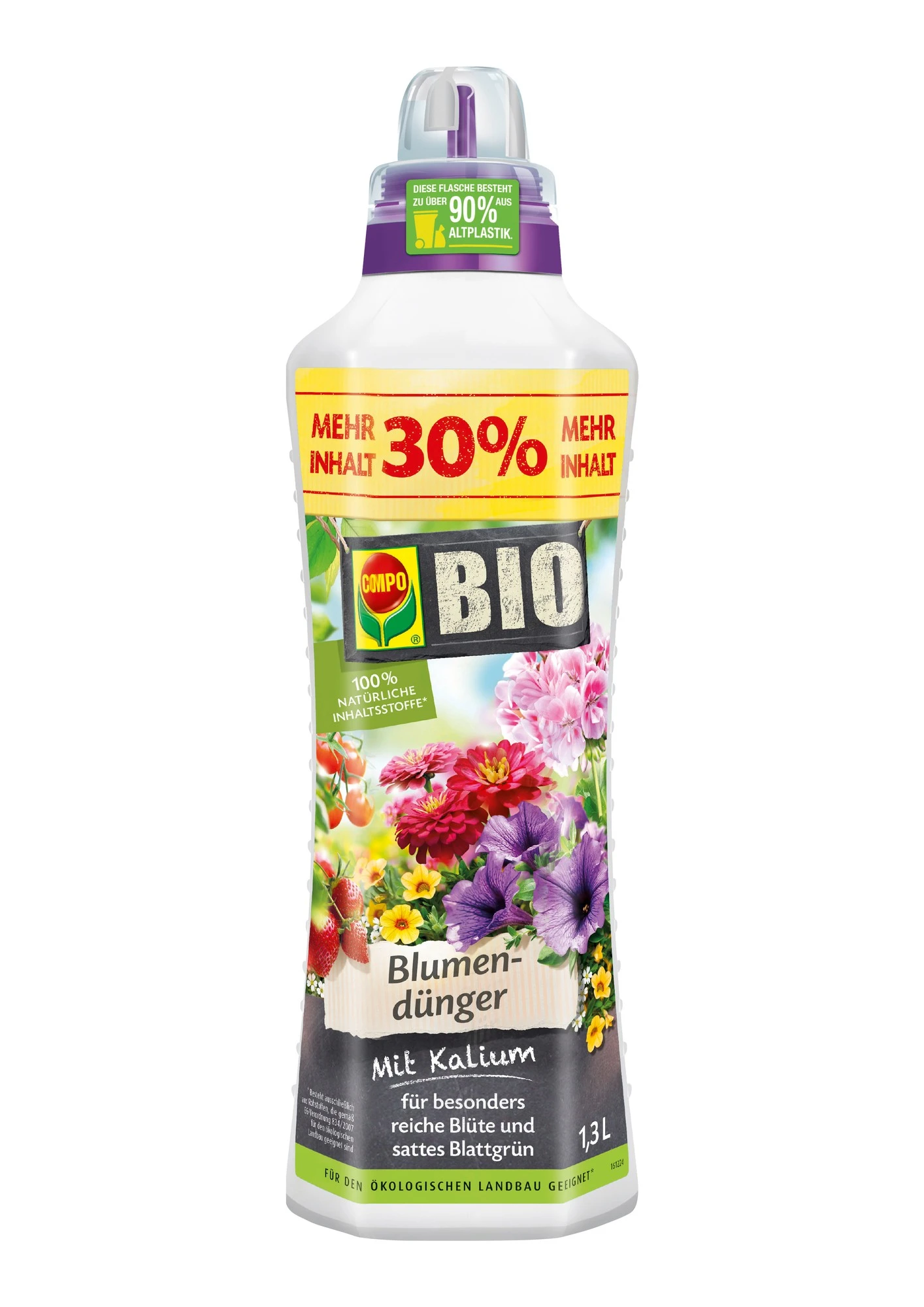 Blumendünger (1,3 L) | BIO Dünger Von COMPO 3 Blumendünger (1,3 L) | BIO Dünger Von COMPO