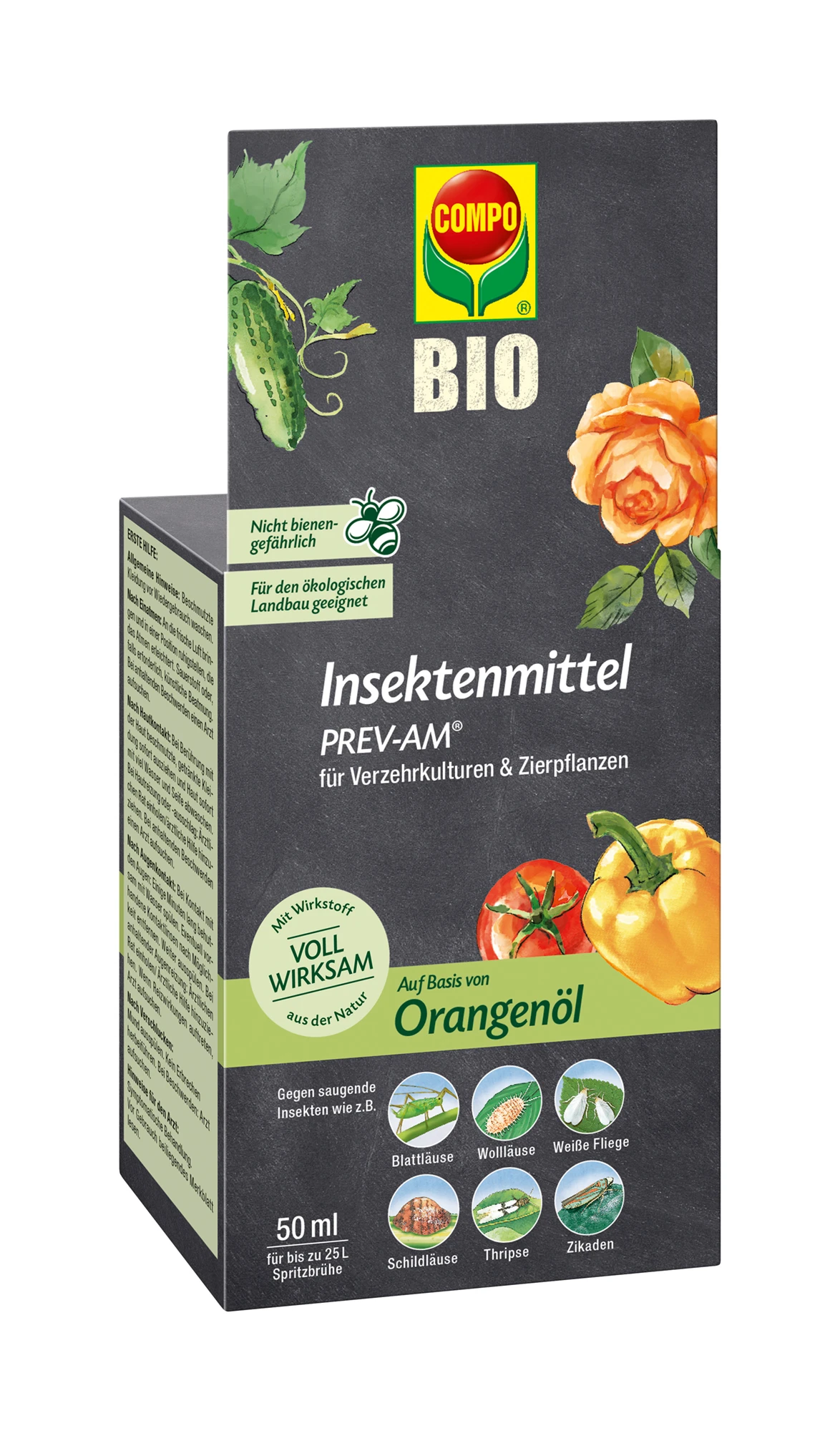Insektenmittel PREV-AM (50 Ml) | Pflanzenschutz Von COMPO 3 Insektenmittel PREV-AM (50 Ml) | Pflanzenschutz Von COMPO