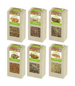 Keimsprossen Set "Mischungen" Mit 6 Sorten (1,2 Kg) | BIO Keimsprossen Von FLORTUS 14 Keimsprossen Set "Mischungen" Mit 6 Sorten (1,2 Kg) | BIO Keimsprossen Von FLORTUS -Elho Compo Geschaft 551892 BIO Keimsprossen Set Mischungen mit 6 Sorten 1 2 kg 2000 0566 0