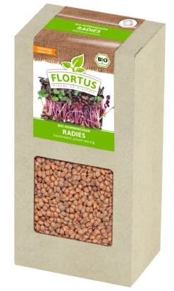 Keimsprossen Set &quot;Scharf&quot; Mit 3 Sorten (600 G) | BIO Keimsprossen Von FLORTUS -Elho Compo Geschaft 551894 BIO Keimsprossen Set Scharf mit 3 Sorten 600 g 2000 0568 2