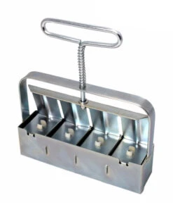 Erdballenpresse Mini 4 Soil Blocker Mit Kleinen Dübeleinsätzen | Erdtopfpressen Von Ladbrooke Soil Blockers -Elho Compo Geschaft 551991 Erdballenpresse Mini 4 Soil Blocker LADMIN4 lsb 0