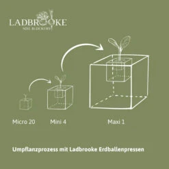 Erdballenpresse Maxi 1 Soil Blocker | Erdtopfpressen Von Ladbrooke Soil Blockers -Elho Compo Geschaft 551993 Erdballenpresse Maxi 1 Soil Blocker LADMAX1 lsb 4