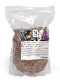 Vogelfutter Mehlwürmer (300 G) | Vogelfutter Von Nelson Garden