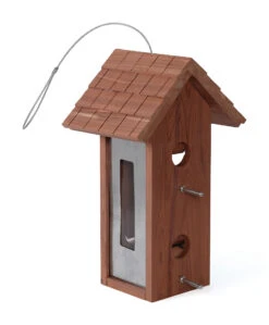 Futterspender Samen Cedar (32 Cm) | Vogelzubehör &amp; Vogelbedarf Von Nelson Garden