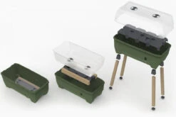 Sammy Salad Hochbeet Dunkelgrün | Balkonhochbeete Von Gusta Garden -Elho Compo Geschaft 553103 Sammy Salad Hochbeet Dunkelgruen 103A10 gg 1