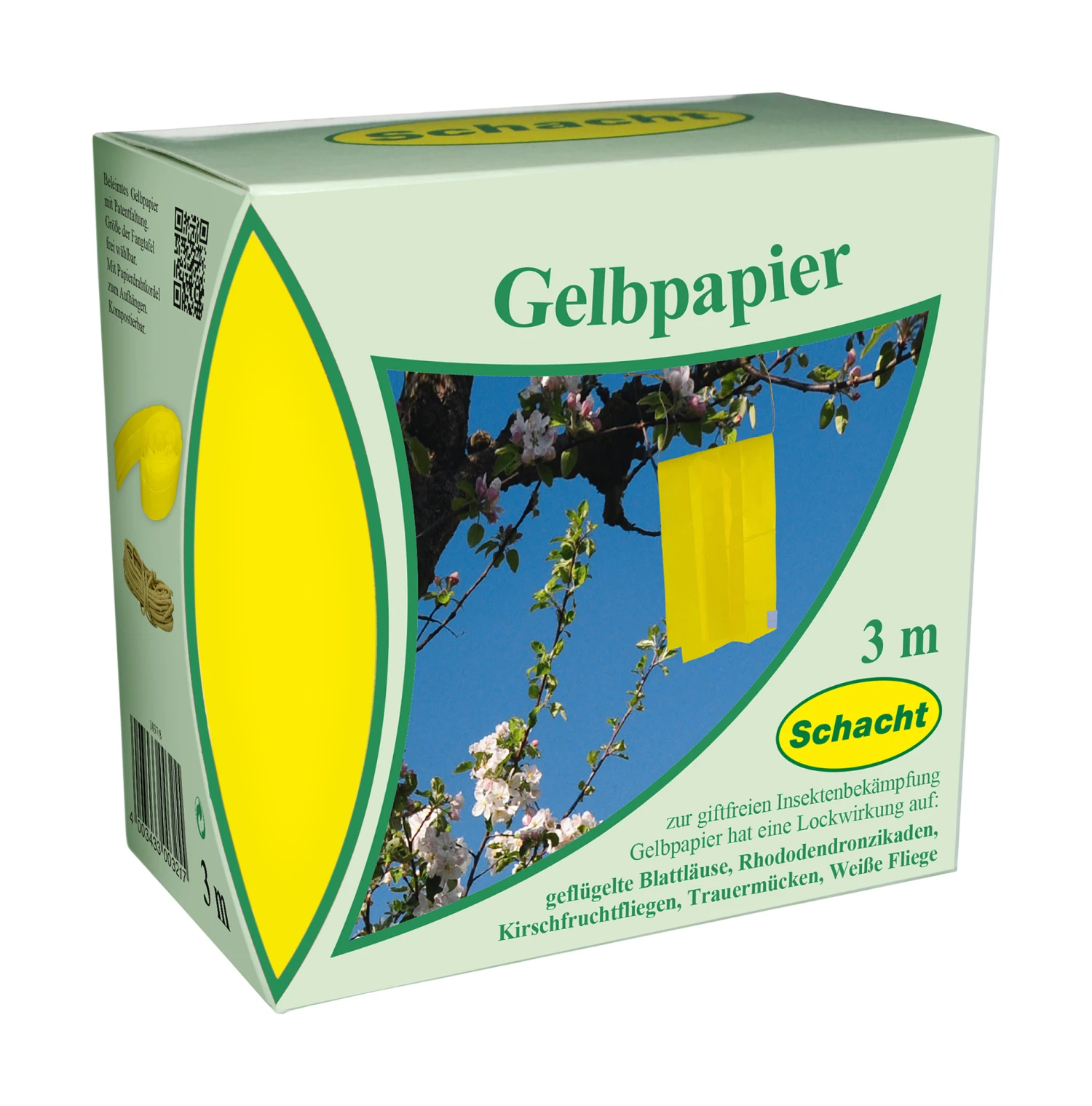 Gelbpapier (3 M) | BIO Pflanzenschutz Von Schacht 3 Gelbpapier (3 M) | BIO Pflanzenschutz Von Schacht
