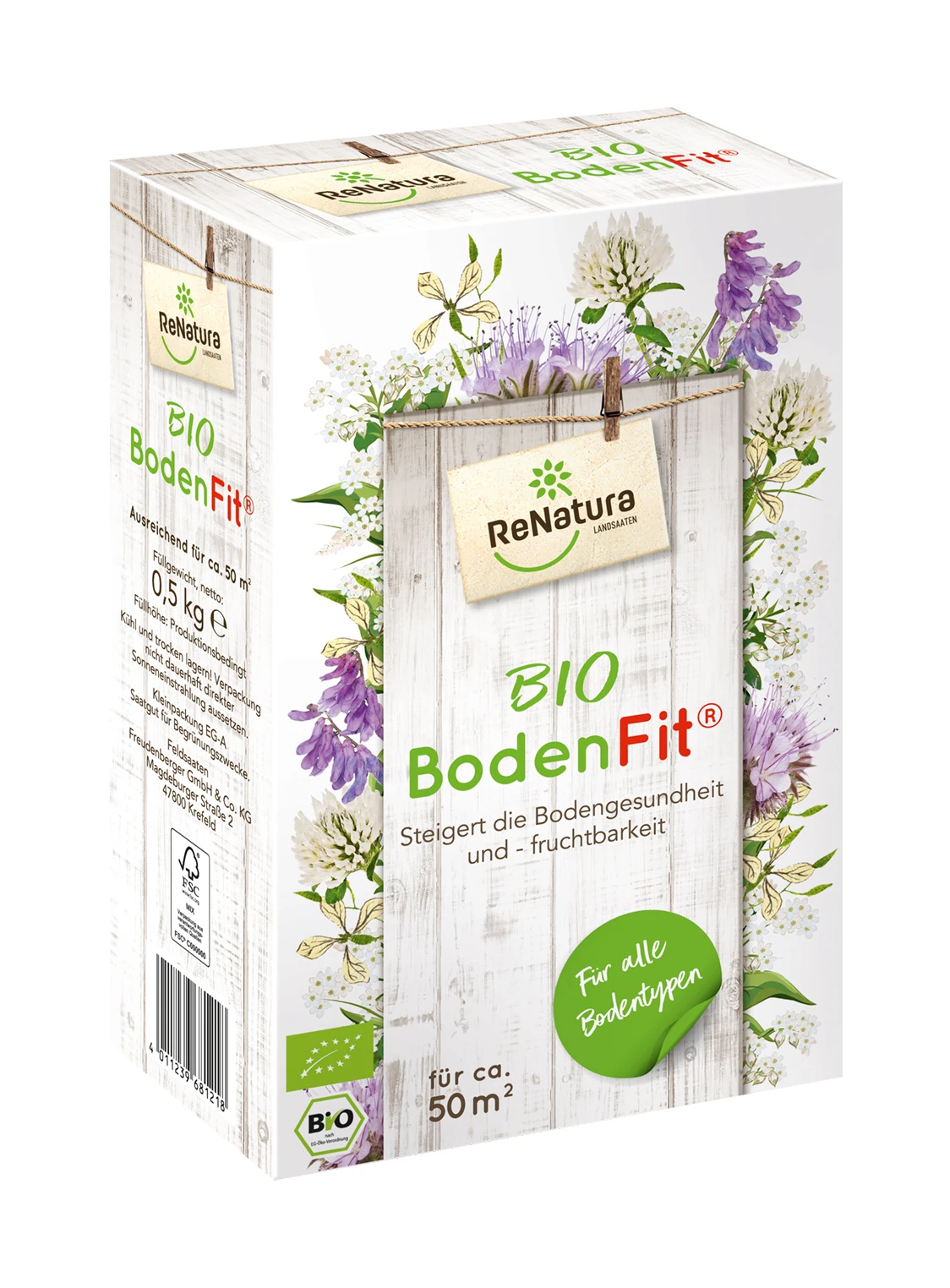 Bodenfit (500 G) | BIO Gründünger Von ReNatura 3 Bodenfit (500 G) | BIO Gründünger Von ReNatura