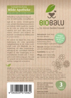 Wilde Apotheke (10 Stück) | Wildblumenwiese Von Biobalu -Elho Compo Geschaft 554551 Wilde Apotheke 10 Stueck BB1026 2