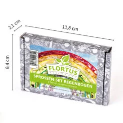 Keimsprossen Set Regenbogen (8 Sorten) | BIO Keimsprossen Sets Von FLORTUS | BIO Gewürze Set -Elho Compo Geschaft 554611 BIO Keimsprossen Set Regenbogen 8 Sorten 2000 0739 3