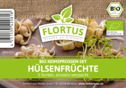 Keimsprossen Set Hülsenfrüchte (6 Sorten) | BIO Keimsprossen Sets Von FLORTUS -Elho Compo Geschaft 554618 BIO Keimsprossen Set Huelsenfruechte 6 Sorten 2000 0732 1