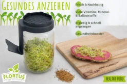 Keimsprossen Anzuchtset - Die Schärfsten Sprossen (6 Sorten) | BIO Keimsprossen Sets Von FLORTUS -Elho Compo Geschaft 554738 BIO Keimsprossen Anzuchtset Die schaerfsten Sprossen 2000 0746 4